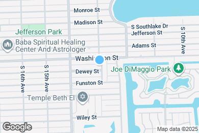 Map image of the property - 1305 Dewey St