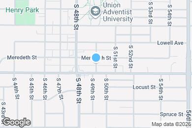 Map image of the property - 4220 S 49th St