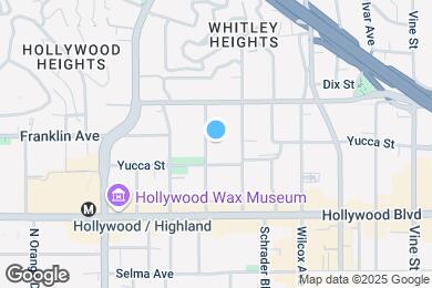 Map image of the property - 1818 N Cherokee Ave
