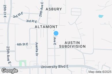 Map image of the property - 513 31st Ave E
