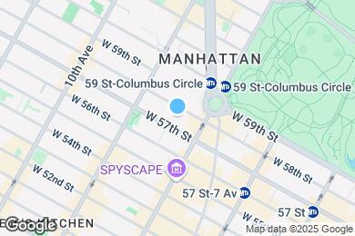 Map image of the property - 315 W 57th St