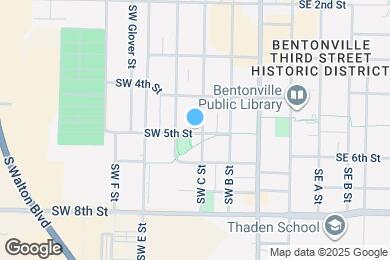 Map image of the property - 402 SW 5th St