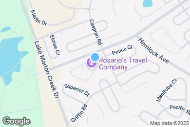 Map image of the property - 557 Peace Dr