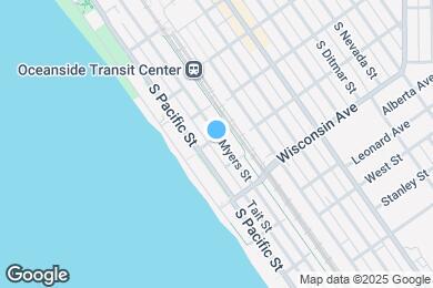 Map image of the property - 605 S Myers St