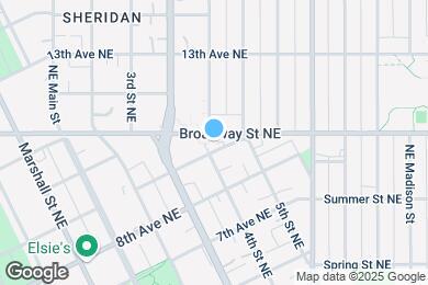 Map image of the property - 901 4th St NE