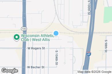 Map image of the property - 10404 W Manor Park Dr