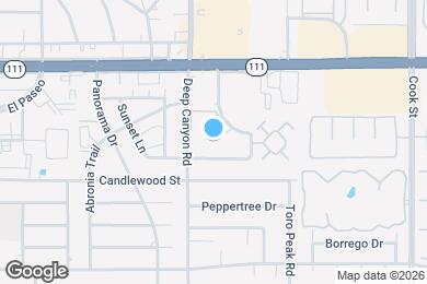 Map image of the property - 74549 Sagebrush Dr