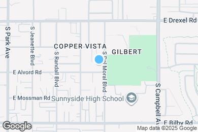 Map image of the property - 5876 S Del Moral Blvd