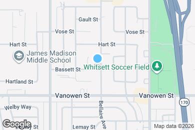 Map image of the property - 6911 Bellaire Ave