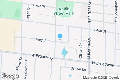 Map image of the property - 101 Pinewood Dr