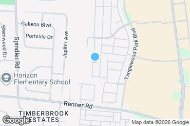Map image of the property - 1730 Ridgebury Dr