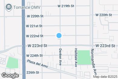 Map image of the property - 22209 Denker Ave