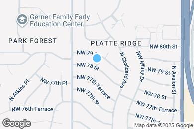 Map image of the property - 7408 NW 78th St