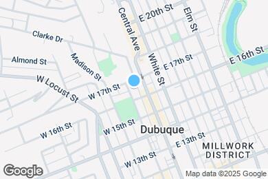 Map image of the property - 1658 Iowa St