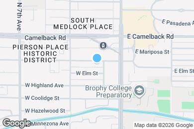 Map image of the property - 113 W Pierson St