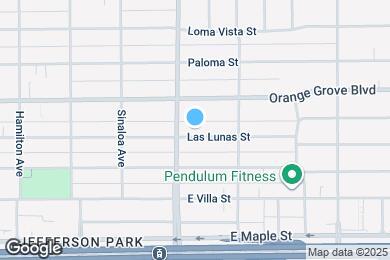 Map image of the property - 1845 Las Lunas St