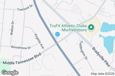 Map image of the property - 1135 SE Broad St