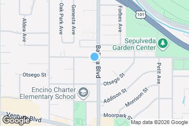 Map image of the property - 5151 Balboa Blvd