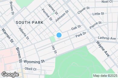 Map image of the property - 229 Park Dr