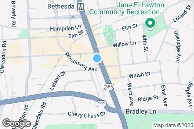 Map image of the property - 7077 Woodmont Ave