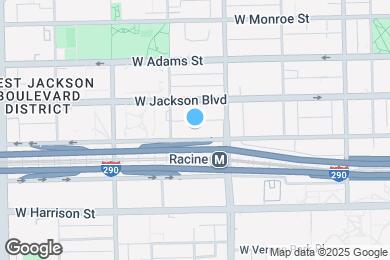 Map image of the property - 1224 W Van Buren St