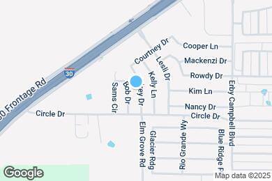 Map image of the property - 1613 Audrey Dr