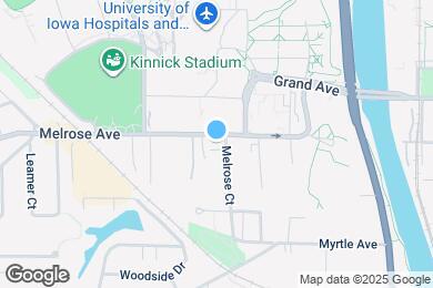 Map image of the property - 605 Melrose Ave