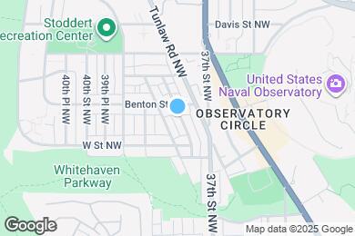 Map image of the property - 2240 Observatory Pl NW