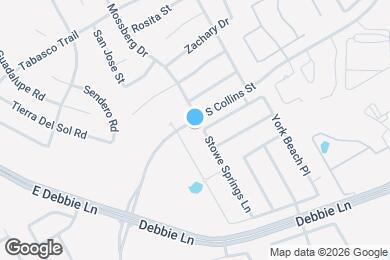 Map image of the property - 8000 Stowe Springs Ln