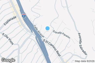 Map image of the property - 116 E Avenida de los Lobos Marinos