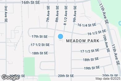 Map image of the property - 1709-8 1/2 8 1/2 Ave SE