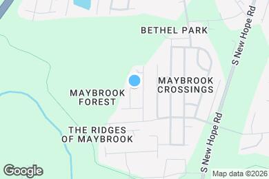 Map image of the property - 1615 Moineau Ln