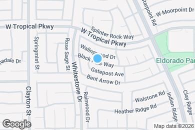 Map image of the property - 1707 Black Hills Way