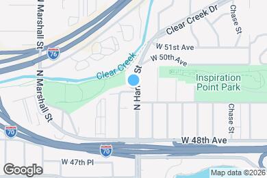 Map image of the property - 4963 Harlan St