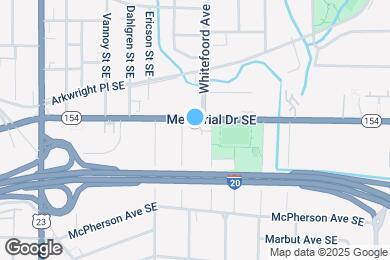 Map image of the property - 1365 Memorial Dr SE