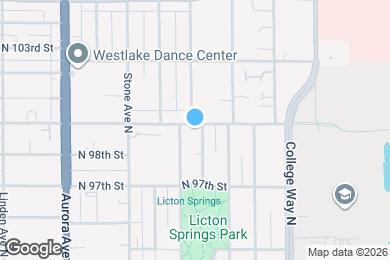 Map image of the property - 1511 N 100th St