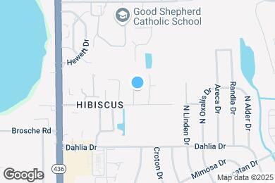 Map image of the property - 533 Hibiscus Cove Dr