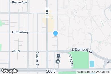 Map image of the property - 316 S University St