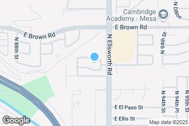 Map image of the property - 9131 E Fairfield St