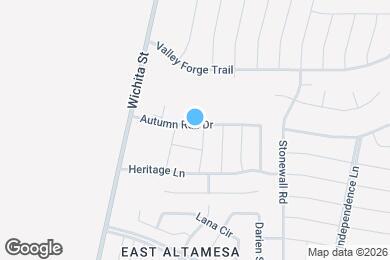 Map image of the property - 3022 Autumn Run Dr