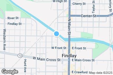 Map image of the property - 201 Washington St