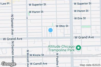 Map image of the property - 516 N Hermitage Ave
