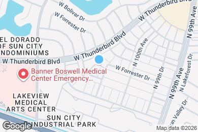 Map image of the property - 13211 N Cedar Dr