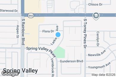 Map image of the property - 4232 Larkwood Ave