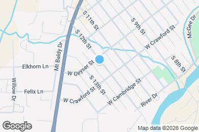 Map image of the property - 405 S 12th St