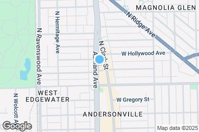 Map image of the property - 1555 W Hollywood Ave