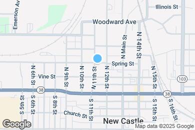 Map image of the property - 228 N 11th St