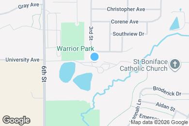 Map image of the property - 1420 Werthman Dr