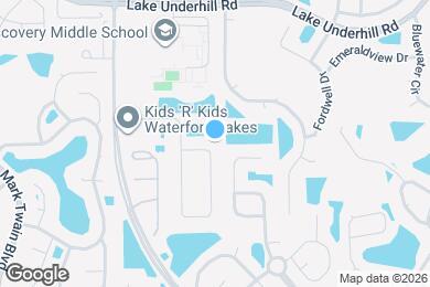 Map image of the property - 142 Woodbury Pines Cir