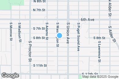 Map image of the property - 801 S Washington St